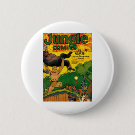 Gorillas - Jungle Boy - Sumpf - Waffe - Starker Ty Button