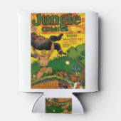 Gorillas - Jungle Boy - Sumpf - Waffe - Starker Ty Dosenkühler (Rückseite)