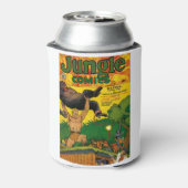Gorillas - Jungle Boy - Sumpf - Waffe - Starker Ty Dosenkühler (Kanne Rückseite)