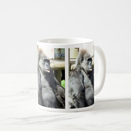GORILLAS KAFFEETASSE (VorderseiteRechts)