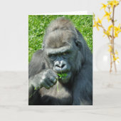GORILLAS KARTE (Gelbe Blume)