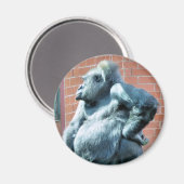 GORILLAS MAGNET (Vorderseite/Rückseite)