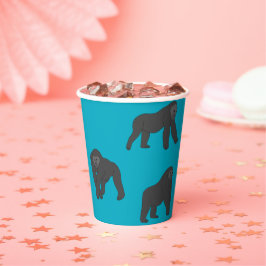 Gorillas pappbecher