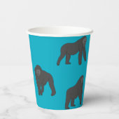 Gorillas pappbecher (Rückseite)