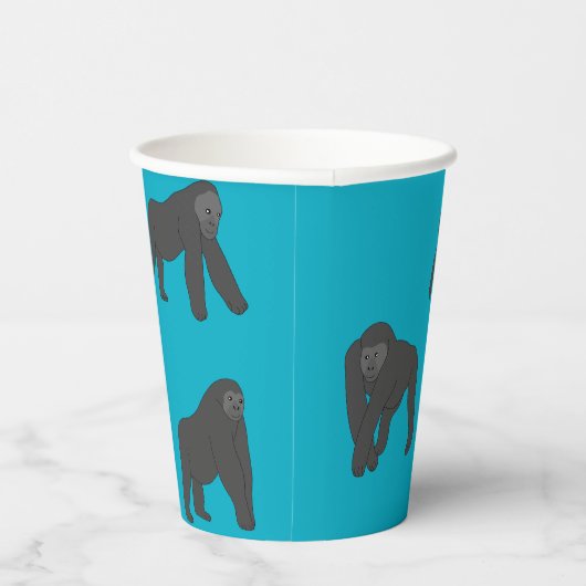 Gorillas pappbecher (Rechts)