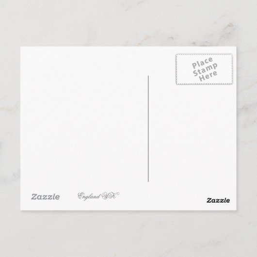 GORILLAS POSTKARTE (Rückseite)