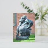GORILLAS POSTKARTE (Stehend Vorderseite)
