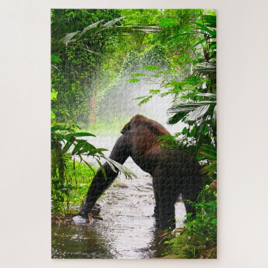 Gorillas. Puzzle (Vertikal)
