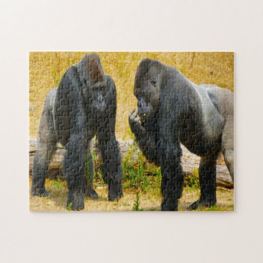 Gorillas. Puzzle (Horizontal)