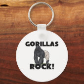 Gorillas Rock Schlüsselanhänger (Vorderseite)