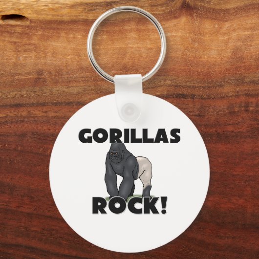 Gorillas Rock Schlüsselanhänger (Vorderseite)