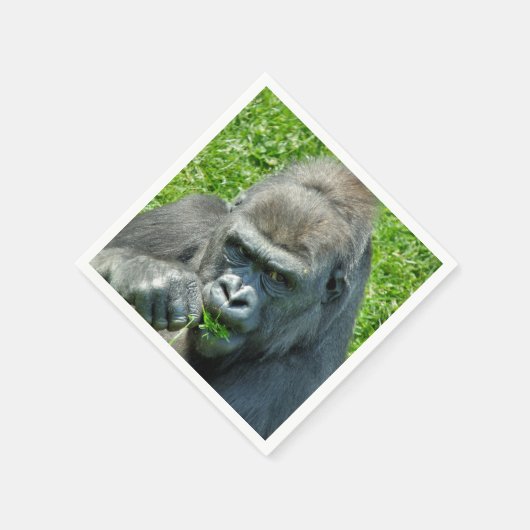 GORILLAS SERVIETTE (Ecke)