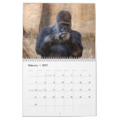 Gorillas tragen, Gorillas ein Kalender (Feb 2027)