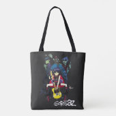 Gorillaz-T-Shirt Tasche (Rückseite)