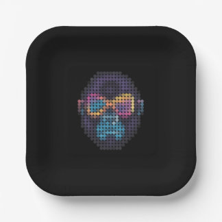 GORILLUMINATE D401 black Pappteller