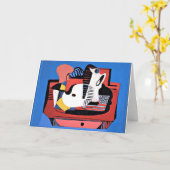 Gorky - Stillleben mit Palette, abstrakte Kunst Karte (Gelbe Blume)