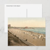 Gorleston Beach, Norfolk, England Postkarte (Vorne/Hinten)