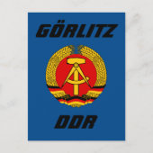Gorlitz, DDR Feiertagspostkarte (Vorderseite)