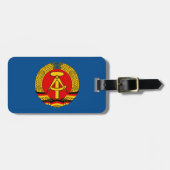 Gorlitz, DDR Gepäckanhänger (Vorderseite horizontal)