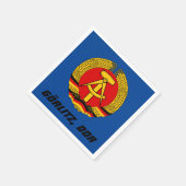 Gorlitz, DDR Serviette (Ecke)