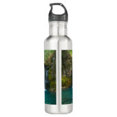 Gorman Falls Hiking Water Bottle Outdoor Adventure Edelstahlflasche (Rückseite)