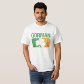 Gorman Familienname-Klee T-Shirt (Vorne ganz)