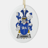 Gorman Familienwappen Keramikornament (Rechts)
