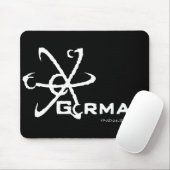 Gorman Industrie-schwarze Mausunterlage Mousepad (Mit Mouse)