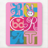 GÖRN-HÄSCHEN - Blöcke Mousepad (Vorne)