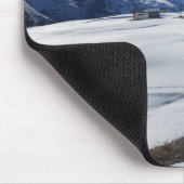 Gornergrat Bahnzug und Matterhorn in Zermatt Mousepad (Ecke)