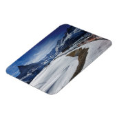 Gornergrat Eisenbahn und Matterhorn in Zermatt Magnet (Linke Seite)