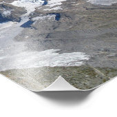 Gornergrat Schweizer Alpen Fotodruck (Ecke)