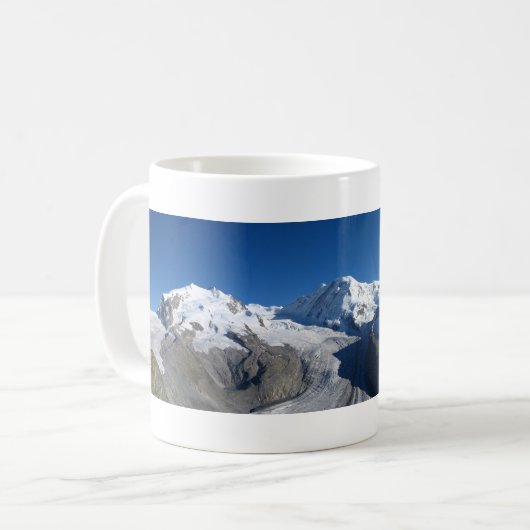 Gornergrat Schweizer-Alpen Kaffeetasse (Vorderseite Links)