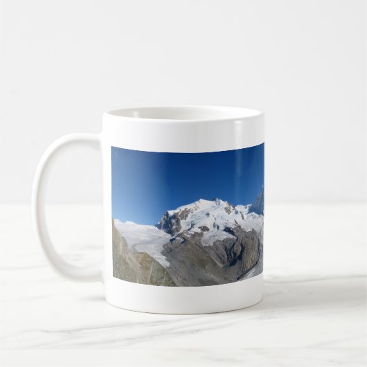 Gornergrat Schweizer-Alpen Kaffeetasse (Links)