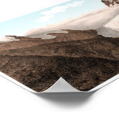 GORNERGRAT Swiss Alps Panorama 360° Poster (Ecke)