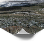 Gornergrat Zermatt Monte Rosa Poster (Ecke)