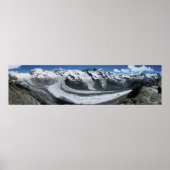 Gornergrat Zermatt Monte Rosa Poster (Vorne)