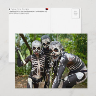 Goroka, Papua-Neuguinea Reise-Postkarte Postkarte