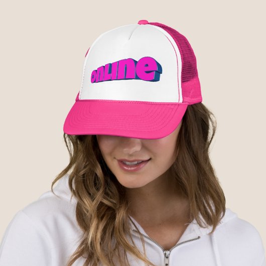 Gorra de Béisbol Online Fucsia Truckerkappe (Beispiel)