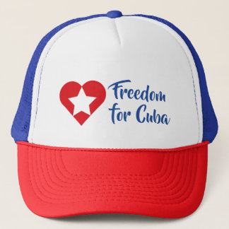 Gorra Freedom for Cuba Truckerkappe