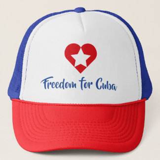 Gorra Freedom for Cuba Truckerkappe