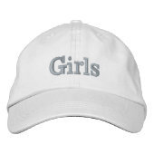 Gorra Girls Bestickte Baseballkappe (Vorderseite)