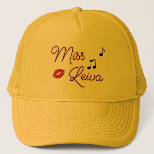 Gorra Miss Leiva Truckerkappe (Vorderseite)