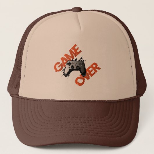 Gorra muy atractiva - Game Over Truckerkappe (Vorderseite)