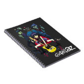 Gorrillaz T-Shirt Notizblock (Rechte Seite)
