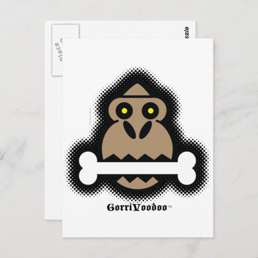 GorriVoodoo™ Postkarte (Vorne/Hinten)