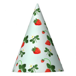 Gorro De Fiesta Strawberries Partyhütchen