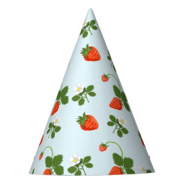 Gorro De Fiesta Strawberries Partyhütchen