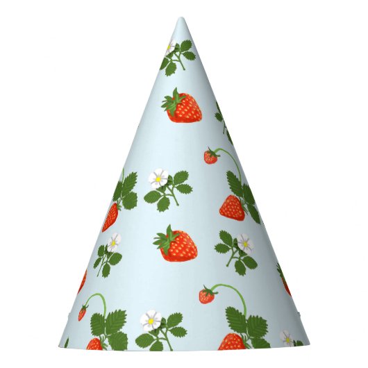Gorro De Fiesta Strawberries Partyhütchen (Vorderseite)