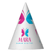 Gorros de Cumpleaños Sabor Digital Mara Partyhütchen (Vorderseite)